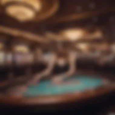 Atmosphere of a casino gaming environment