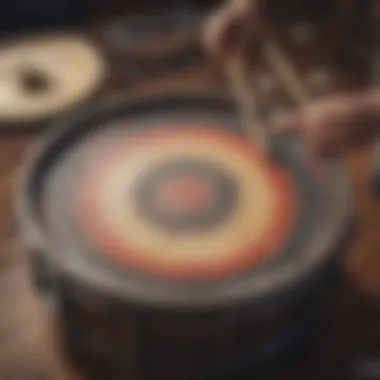 Dancing Drums Gameplay Mechanics A close-up of the Dancing Drums game interface, highlighting its unique mechanics and features.