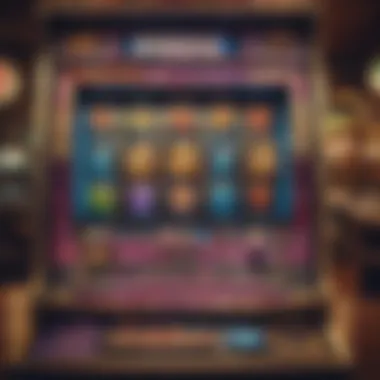 Colorful display of Fat Fortunes slot machine