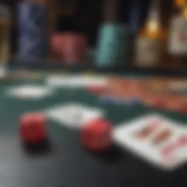 Illustration of probability and statistics in blackjack