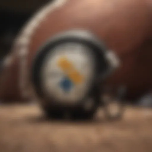 Pittsburgh Steelers logo on a vintage football background