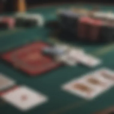 Understanding the Blackjack Table Setup Strategic card layout on a blackjack table