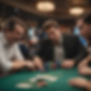 An engaging poker tournament at Ellis Casino