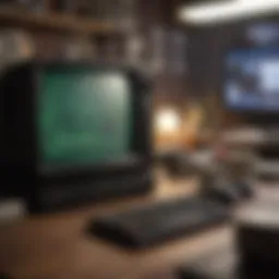 Early computer-based gaming experience