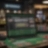 Overview of Unibet Sportsbook interface showcasing live betting options