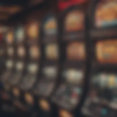 Diverse types of slot machines